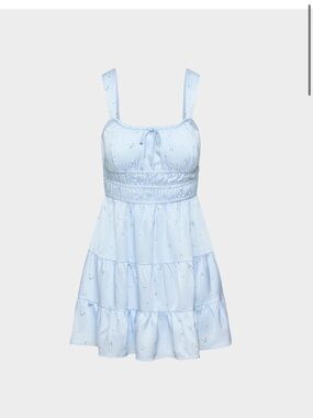 Aritzia | Dresses | Aritzia Tnaslick Court Dress Light Blue Xs | Poshmark